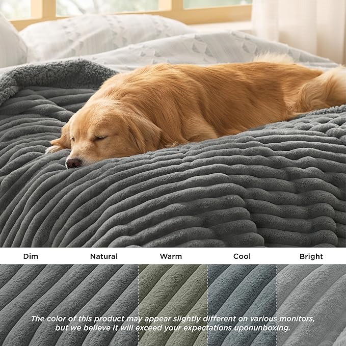 Bedsure ComfyFleece™ Waterproof Dog Blankets - Image 6