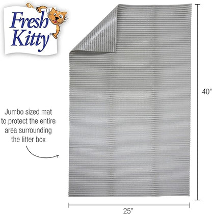 Fresh Kitty Durable XL Jumbo Foam Litter Mat – Phthalate and BPA Free, Water - Image 5