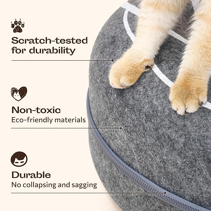 Peekaboo Cat Cave Donut - Image 6