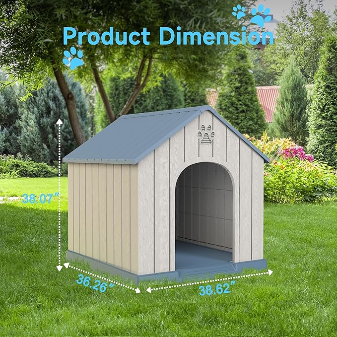 VIXZEN Dog House Outdoor Large Breed - Image 5