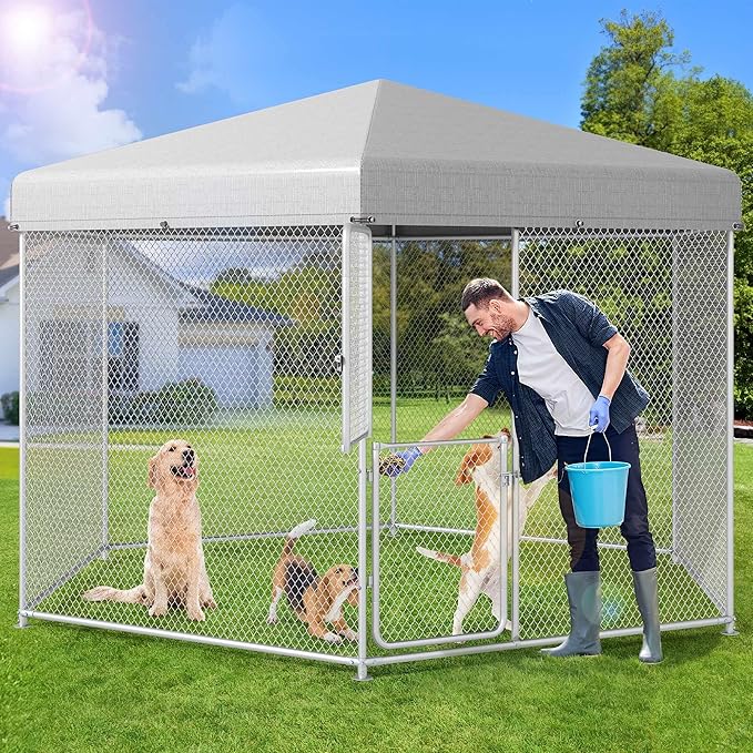 YITAHOME Extra Large Outdoor Dog Kennel - Image 2