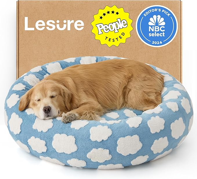 LE SURE Shown on TV Donut Dog Beds Extra Large Sized Dog by Lesure