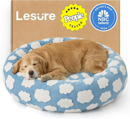 LE SURE Shown on TV Donut Dog Beds Extra Large Sized Dog by Lesure