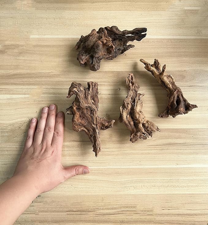 YZHZOM Small Natural Driftwood for Aquarium Styling Carefully Selected Natural - Image 2
