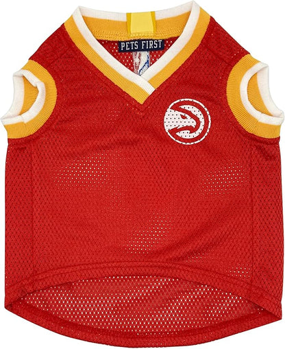 Pets First NBA Atlanta Hawks Dog Jersey, Medium- Tank Top Basketball Pet Jersey - Image 2