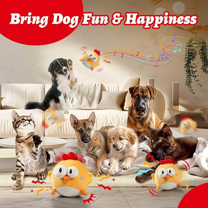 GUKCO Interactive Dog Toys, Squeaky Moving Ball Toy - Image 3