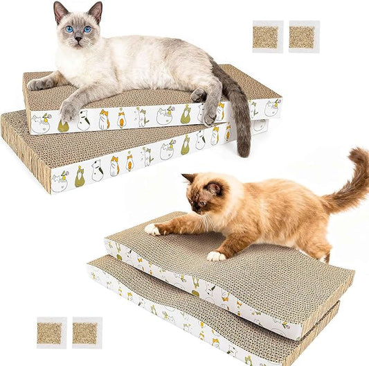 PatiencET Cat Scratcher Cardboard Pads by patiencET