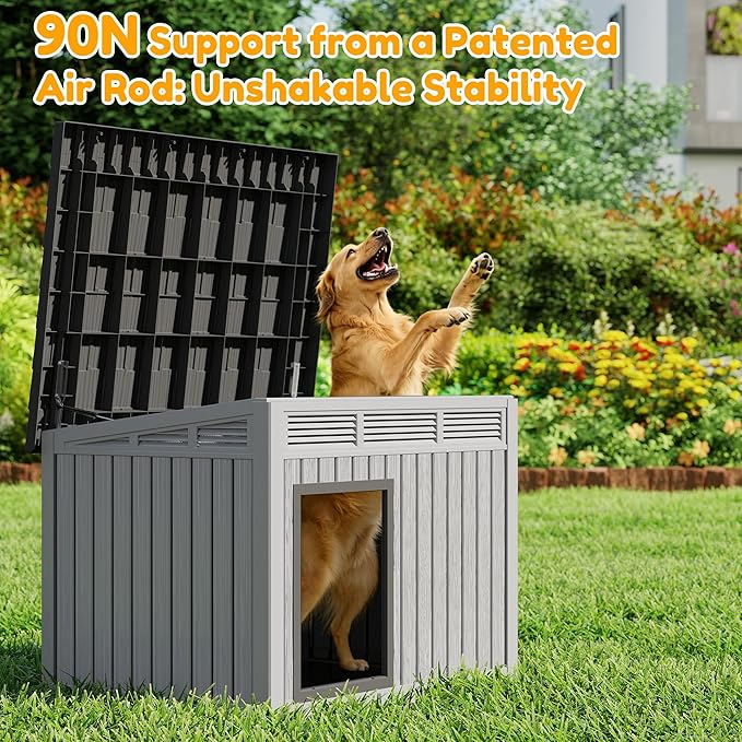 Fancyango Large Dog House for Indoor & Outdoor - Image 3