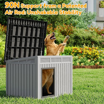 Fancyango Large Dog House for Indoor & Outdoor - Image 3