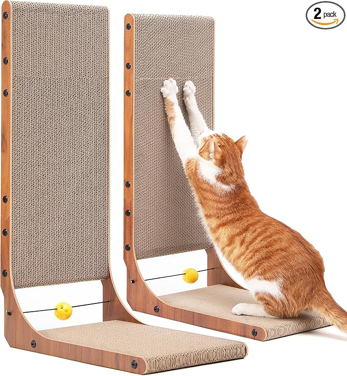FUKUMARU Cat Scratcher, 26.8 Inch Cat Scratch Pad by FUKUMARU