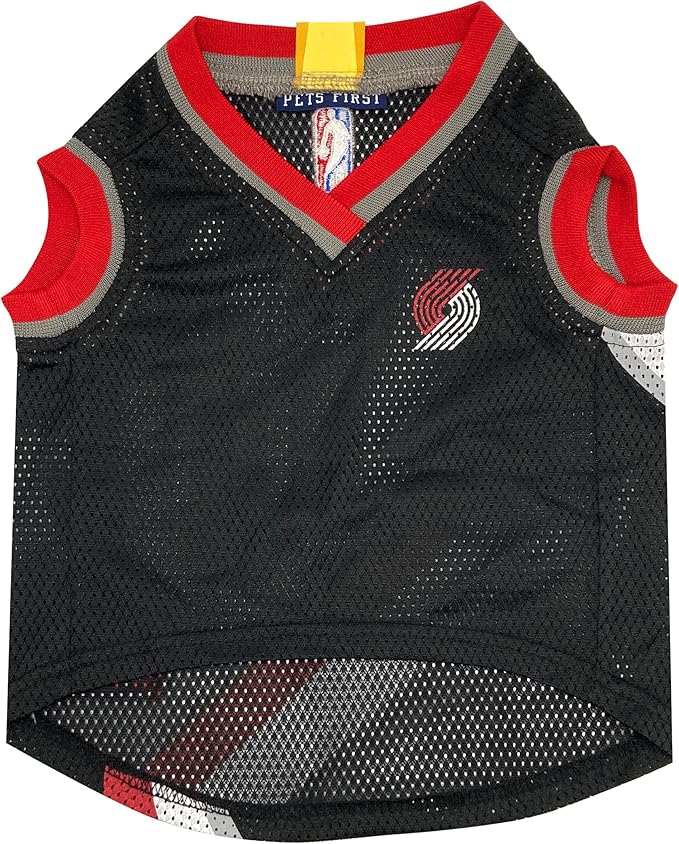 Pets First NBA Portland Trailblazers Dog Jersey, Medium- Tank Top Basketball - Image 2