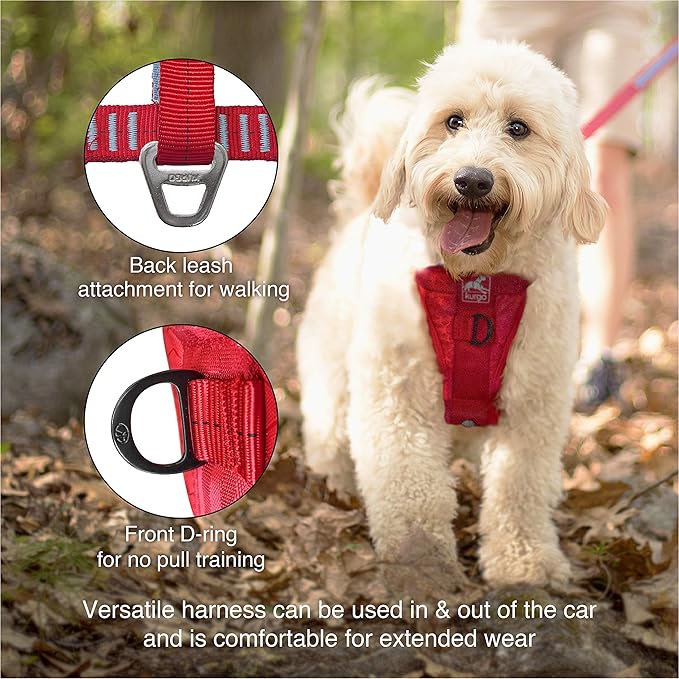 Kurgo Enhanced Strength Tru-Fit Dog Car Harness - Image 3