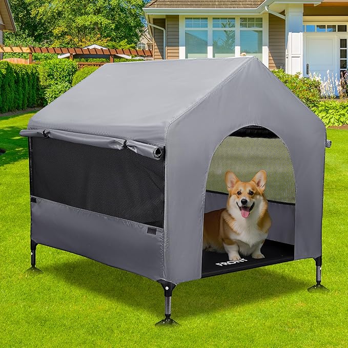 Summertrail 36" Large Dog House Outdoor Indoor by DOGHOUSE