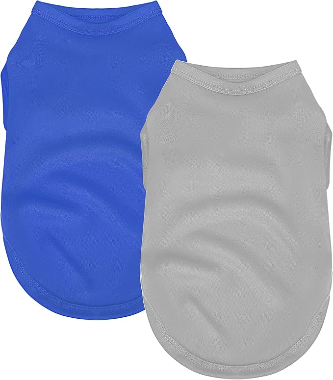 2-Pack Premium Polyester Dog Shirts by Unknown