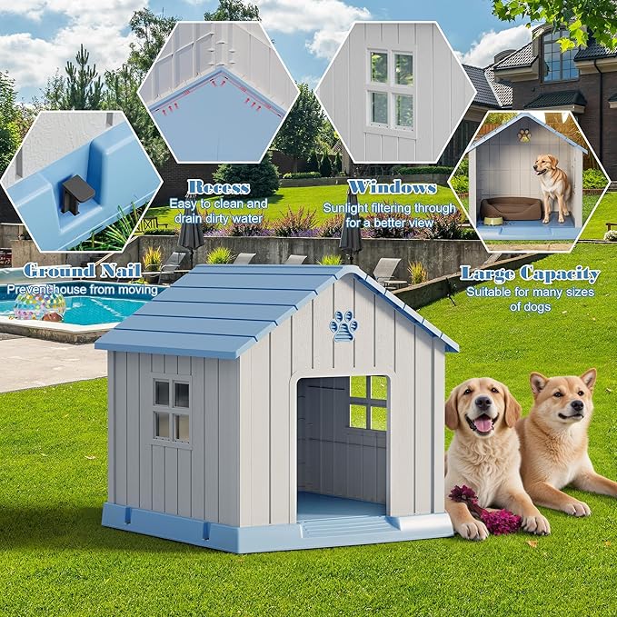 Fancyango Dog House Outdoor Indoor - Image 4