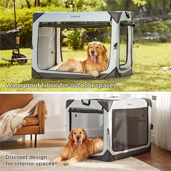 Lesure Collapsible Dog Crate - Image 6