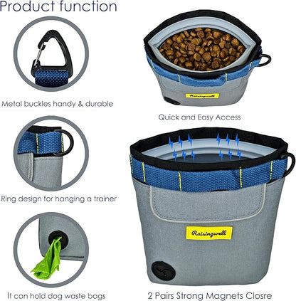 Raisingwell Dog Treat Pouch for Pet Walking and Training - Image 3