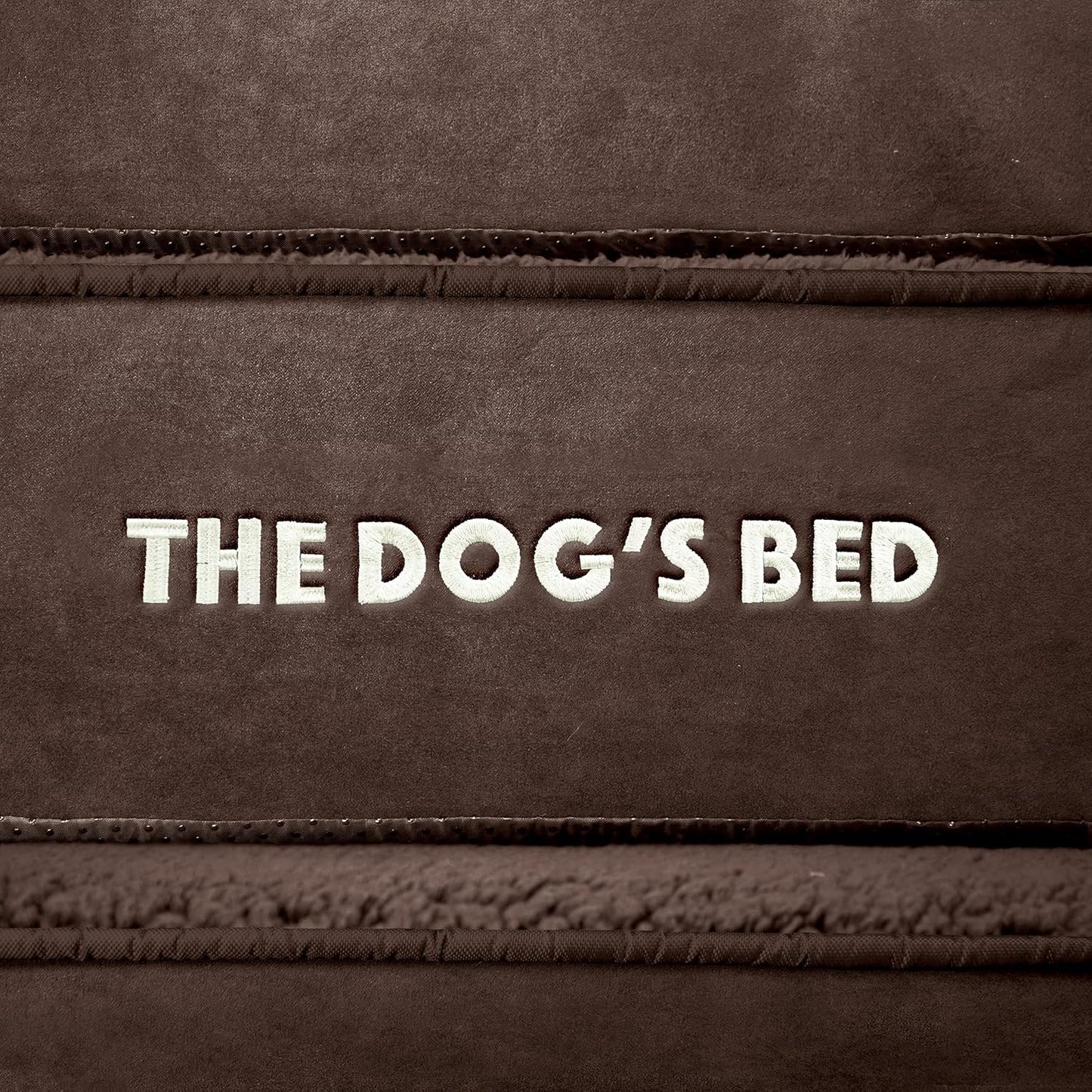 The Dog’s Bed Orthopedic Headrest Dog Bed Med Brown 34x22, Memory Foam, Pain Relief for Arthritis, Hip & Elbow Dysplasia, Post Surgery, Lameness, Veterinary Approved, Waterproof Washable Cover