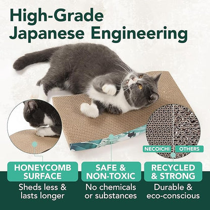Reversible Wave Cat Scratcher for Indoor Cats - Image 4