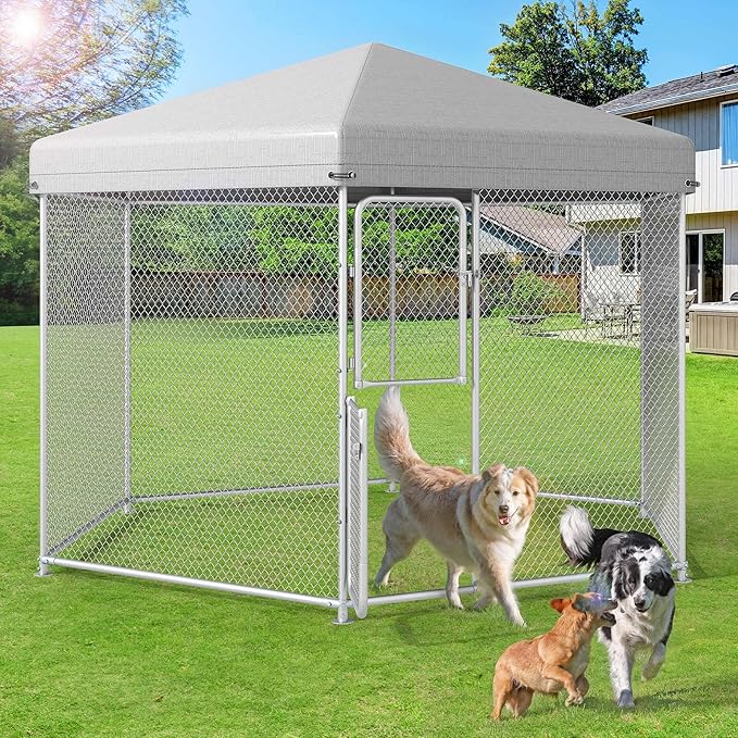 YITAHOME Large Outdoor Dog Kennel - Image 3