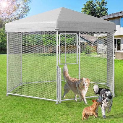 YITAHOME Large Outdoor Dog Kennel - Image 3