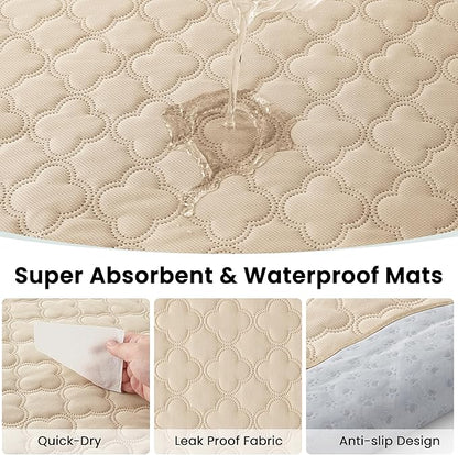 Love's cabin Dog Playpen with Washable Pee Pad, Puppy Pet Cat Playpen Small - Image 6