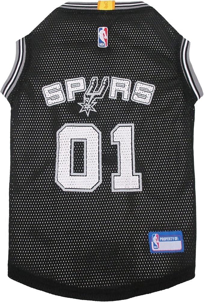 Pets First NBA SAN ANTONIO SPURS DOG Jersey, Large by PETSFIRST