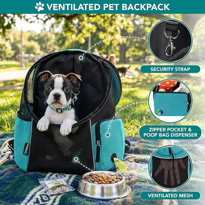 PetAmi Dog Carrier Backpack, Hands Free Front Pet Carrier - Image 4