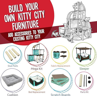 Kitty City Sleeper Cat Bed - Image 3