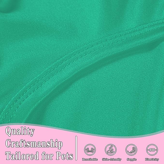 2 Pack Solid Color Dog Shirts – Lightweight, Breathable Pet T-Shirts, Durable - Image 5