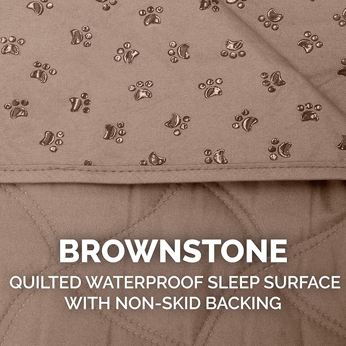 Furhaven Waterproof & Non-Slip Twin Size Mattress Cover Protector - Image 6
