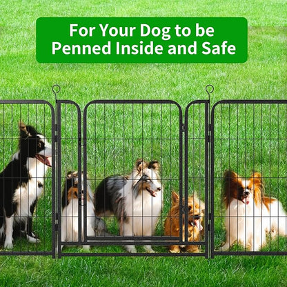 Kfvigoho Dog Playpen Outdoor Extra Wide 32 Piece Panels Heavy Duty Dog Fence - Image 7