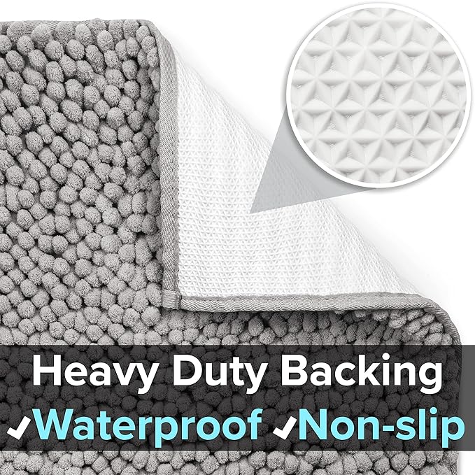 CatGuru Cat Litter Mat, Extra Large, Waterproof Litter Box Mat, Non Slip Kitty - Image 3