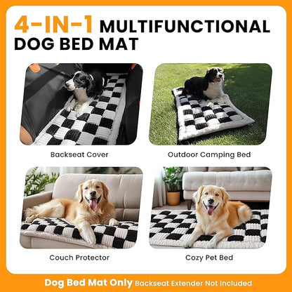 Backseat Dog Bed Mat for Car, Non-Slip Dog Bed for Car Back Seat, Soft & Cozy - Image 6