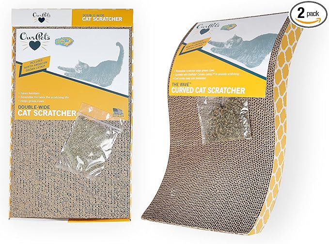 Our Pets Wave & Far-N-Wide Cat Scratcher Multipack by OurPets