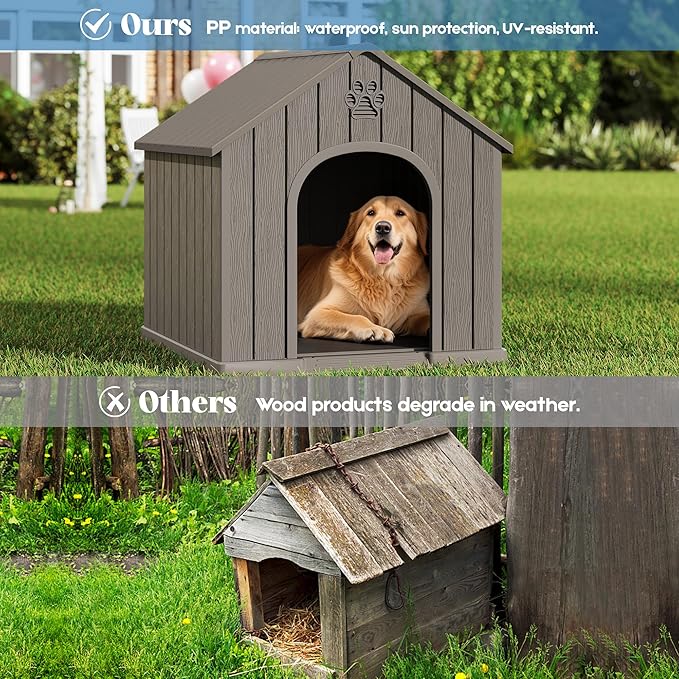 Fancyango Large Dog House Outdoor Indoor - Image 4