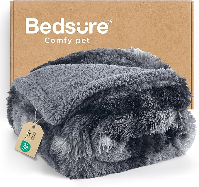 Bedsure Dog Blankets for Large Dogs, Fluffy Waterproof Dog Blanket for Couch by Unknown