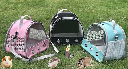 Guinea Pig Carrier, Small Animal Bird Rabbit Turtle Carrier Bag, African - Image 5
