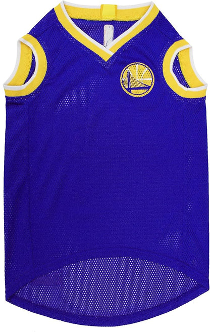 NBA Golden State Warriors Dog Jersey, Large - Image 2
