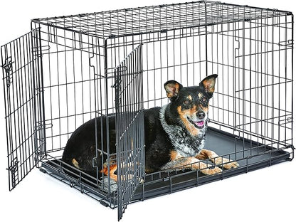 Midwest Homes for Pets 36-Inch New World Crate for Medium-Large Breeds by NewWorldPetProducts