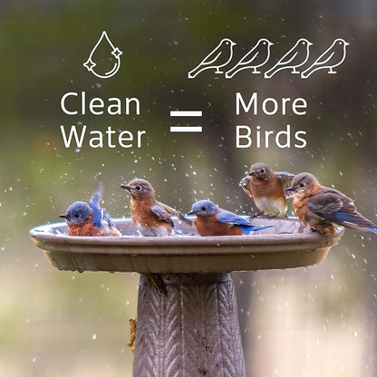 Microbe-Lift Bird Bath Clear Two-in-One Water Cleaner – 4 Oz – Safe - Image 3