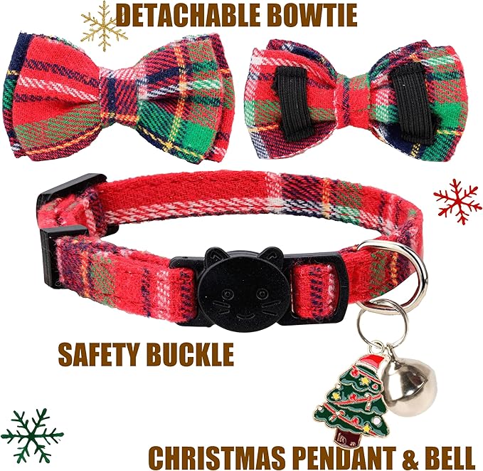 Cat Collar Breakaway Bowtie Safety - Image 3