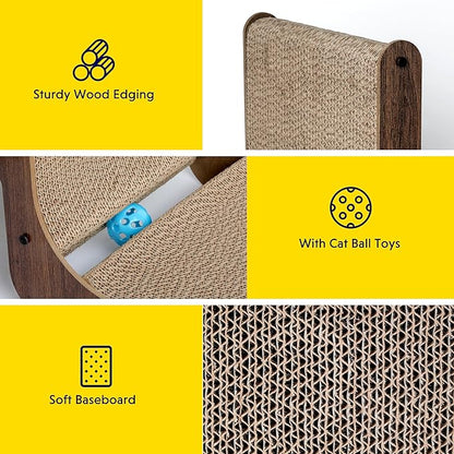 Simple Delxue Simple Deluxe Cardboard Cat Scratcher - Image 5