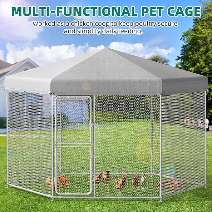 YITAHOME Extra Large Outdoor Dog Kennel - Image 6