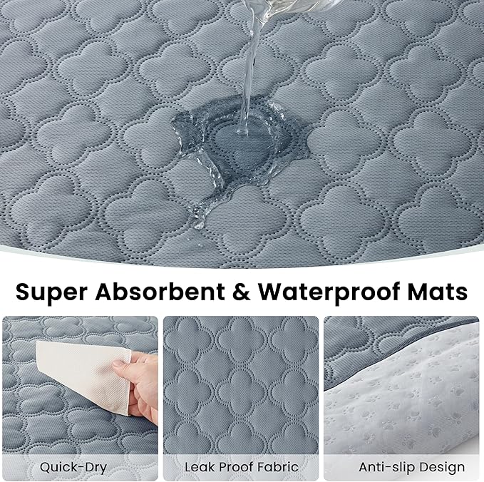 Love's cabin Dog Playpen with Washable Pee Pad, Puppy Pet Cat Playpen Small - Image 6
