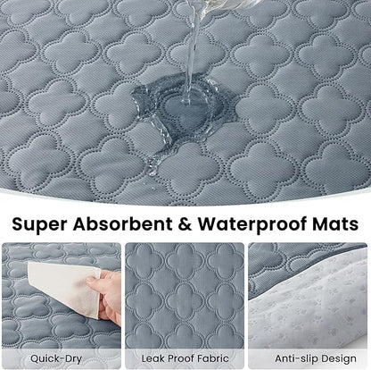 Love's cabin Dog Playpen with Washable Pee Pad, Puppy Pet Cat Playpen Small - Image 6
