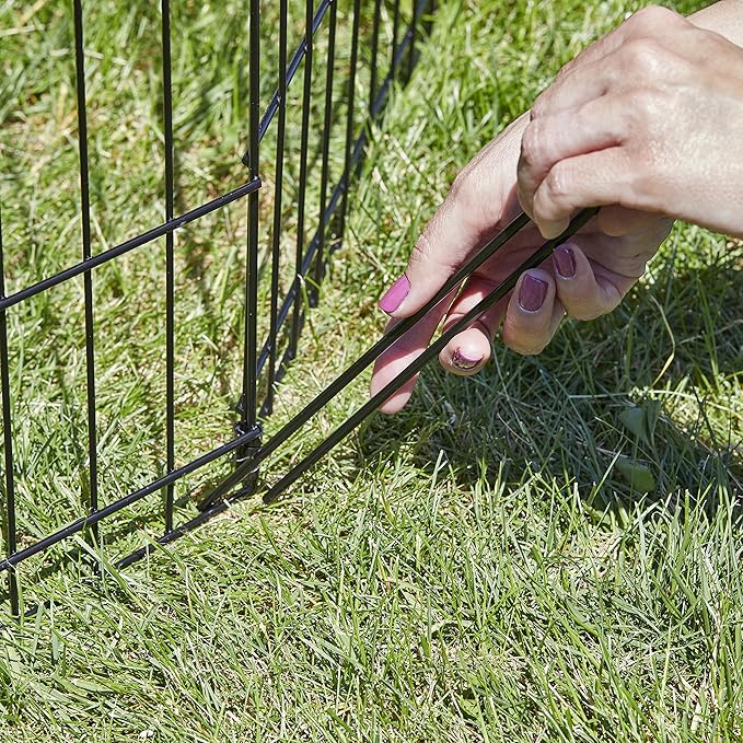 MidWest Homes for Pets 18-Inch Exercise Pen, for Indoor and Outdoor use - Image 6