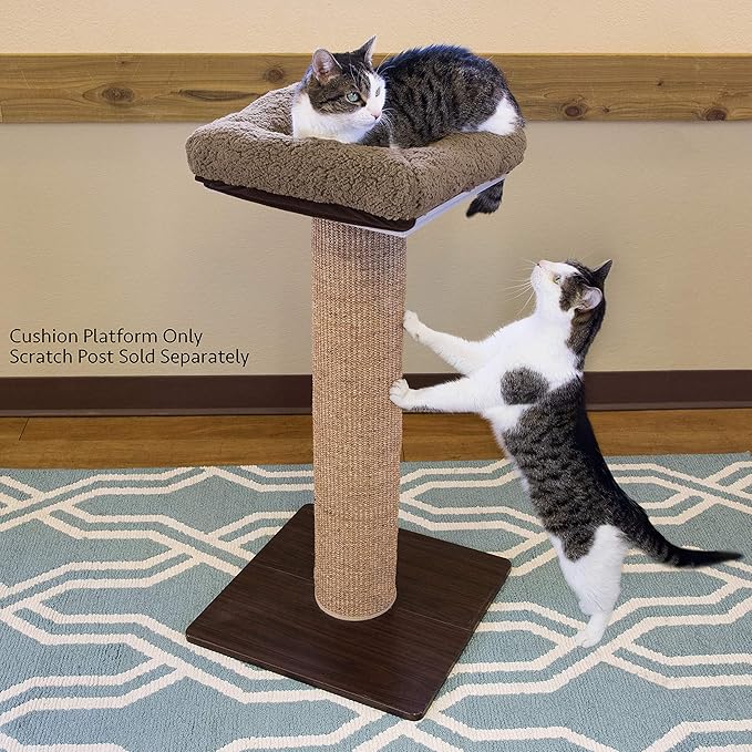 Kitty City Sisal Post Scratcher Perch Platform Attachment Accessory - Image 4