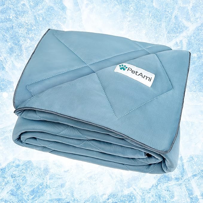 PetAmi Premium Cooling Dog Blanket | Lightweight Fluffy Pet Throw Blanket Bed - Image 7