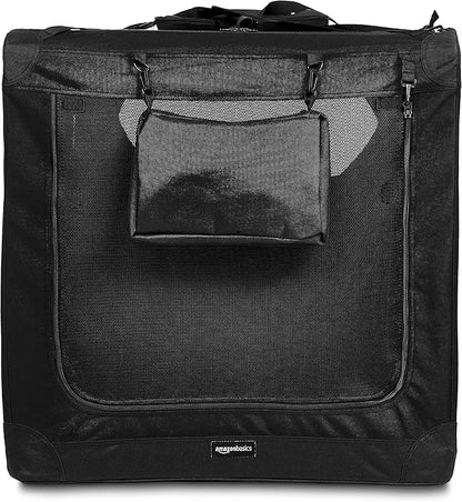 Amazon Basics Folding Portable Soft Pet Dog Crate Carrier Kennel - Image 2